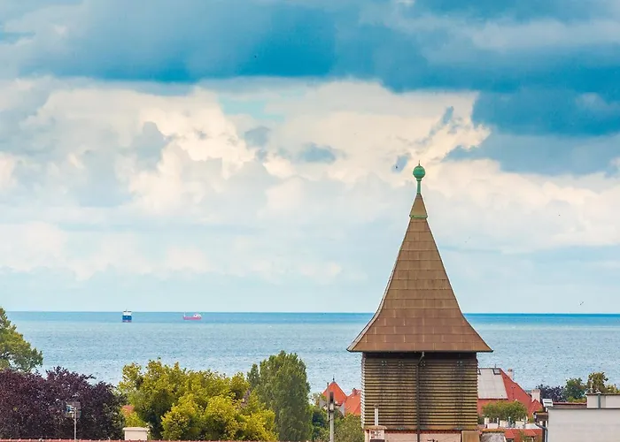 Sloneczne Studio Z Widokiem Na Morze