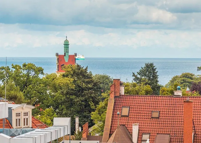 Sloneczne Studio Z Widokiem Na Morze